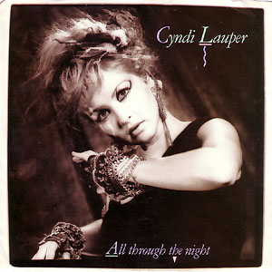 Cyndi Lauper - All Through the Night piano sheet music